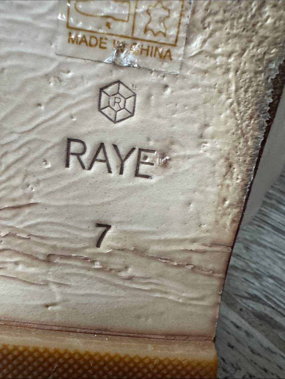 RAYE Neutral Ruched Cross-Strap Slide Sandals - Picture 4 of 6